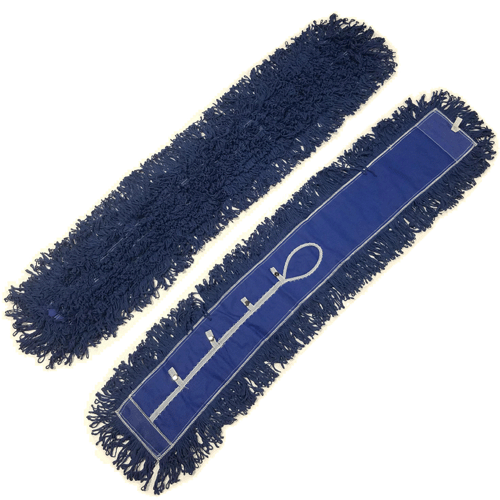 HOMEMAID® 48 Inch Blue Cotton Loop-End Dust Mop Head