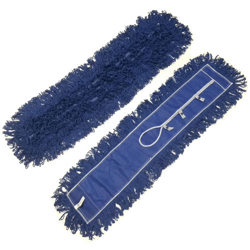 HOMEMAID® 36 Inch Blue Cotton Dust Mop Head Replacement Refill