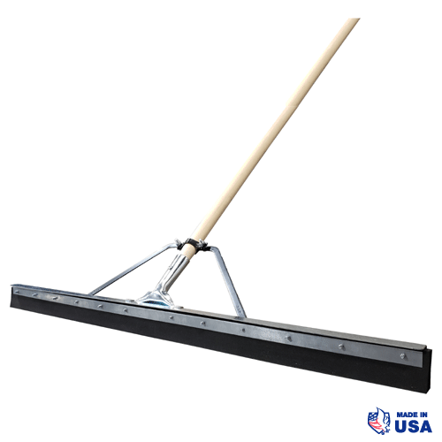 HOMEMAID USA 36 Moss Foam Dual-Blade Sponge Rubber Floor Squeegee